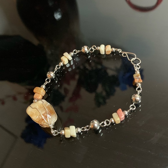 Stone chip bracelet🤎 - Picture 5 of 7